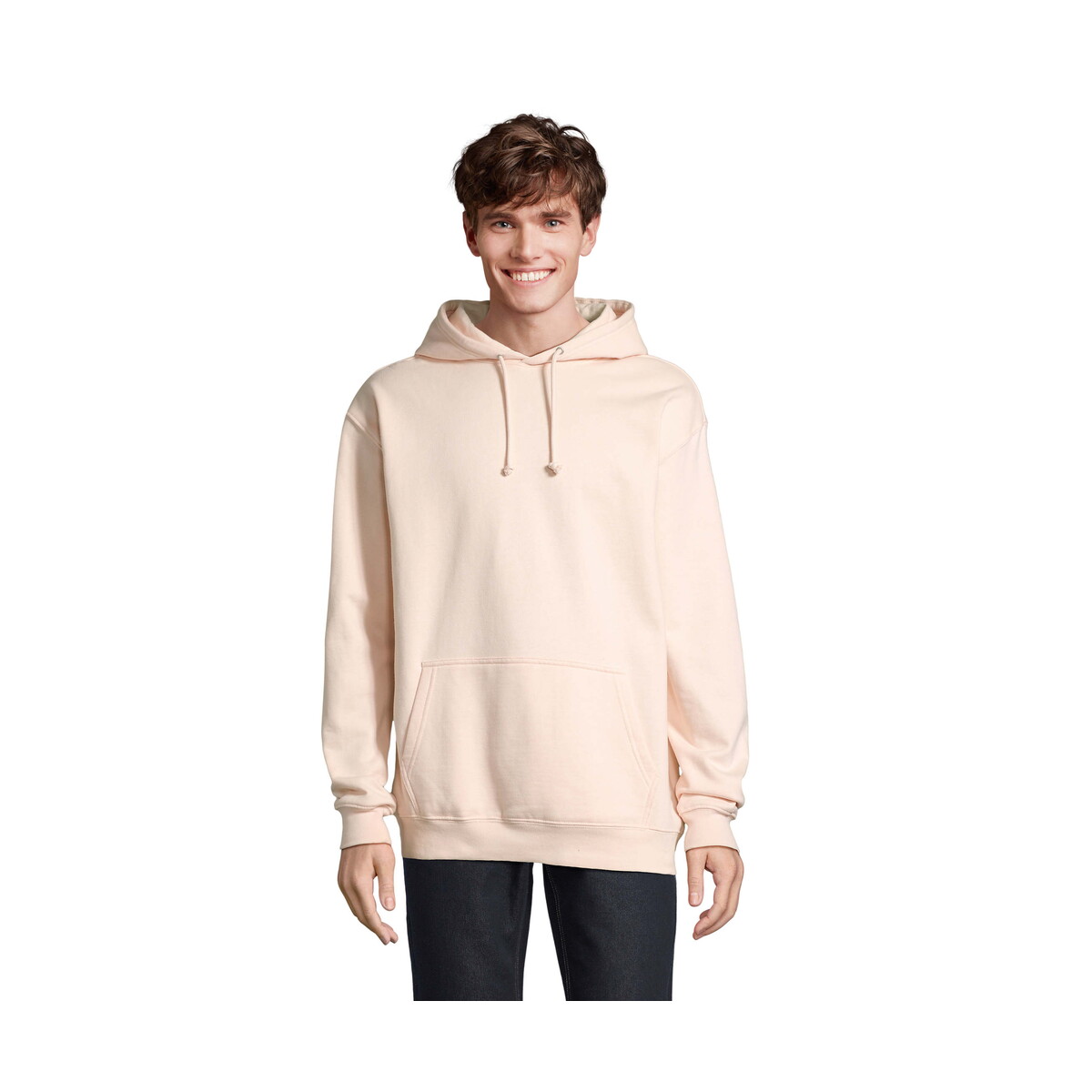 Bluzy z logo – condor uni bluza z kapturem condor – kremowa róż – xxl s03815-cp CONDOR Uni Bluza z kapturem CONDOR - Kremowa Róż - XXL s03815-cp
