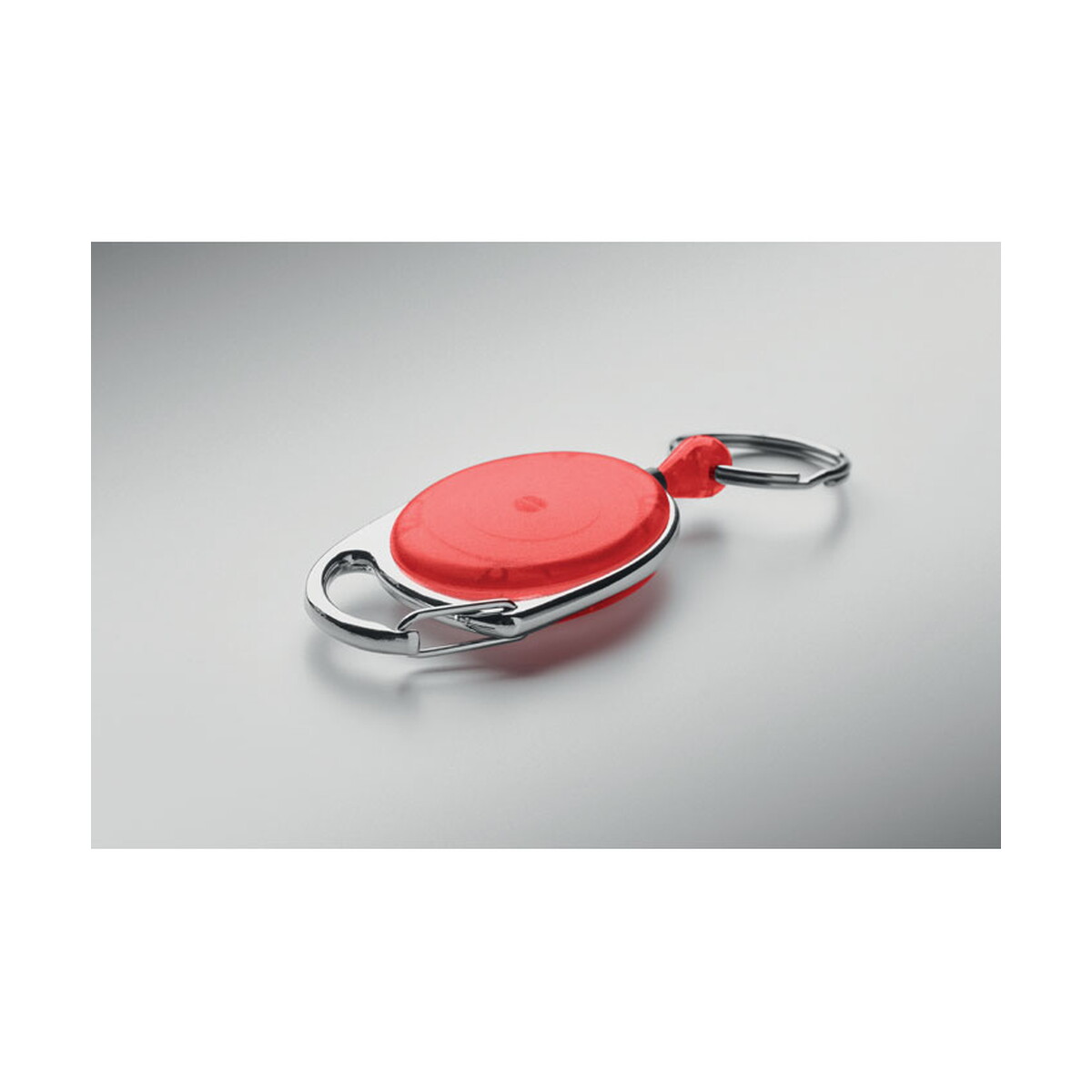 Identyfikatory z logo – wysuwany brelok arronsa – czerwony mo3200-05-open Wysuwany brelok ARRONSA - czerwony mo3200-05-open