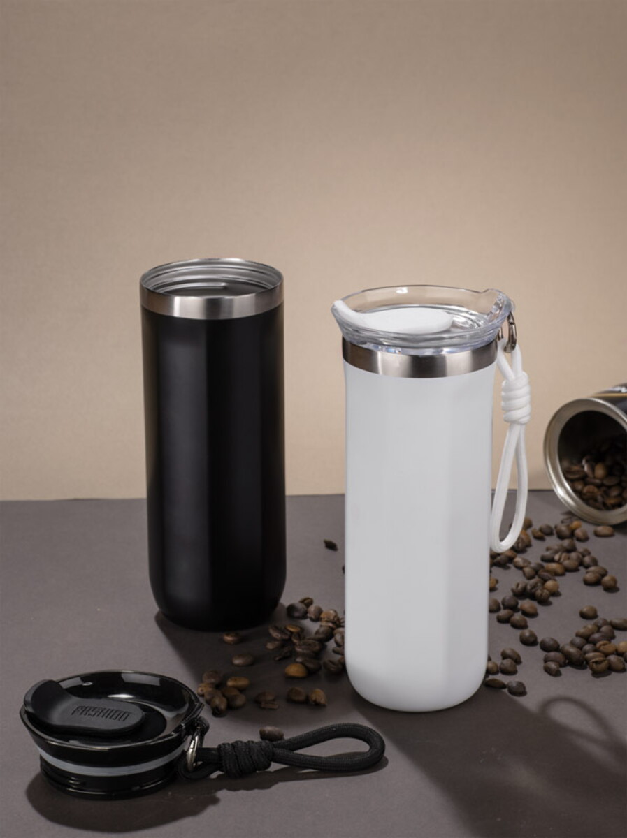 Kubki termiczne z logo – kubek termiczny magus 450 ml – biały 16250-01_m Kubek termiczny MAGUS 450 ml - biały 16250-01_m