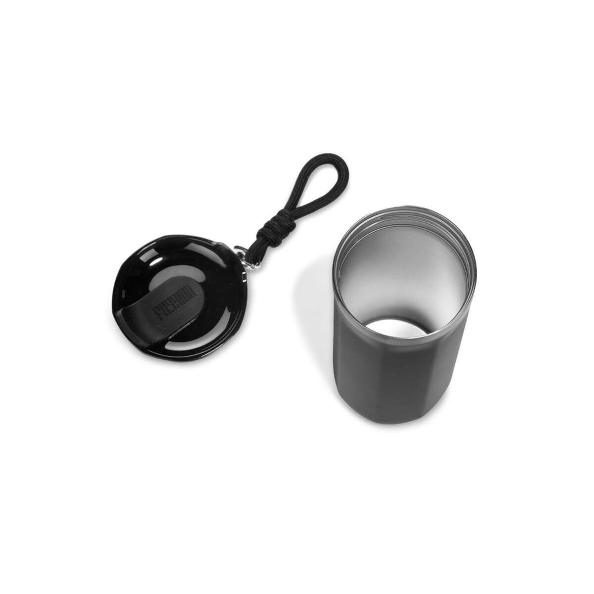 Kubki termiczne z logo – kubek termiczny magus 450 ml – czarny 16250-02_d Kubek termiczny MAGUS 450 ml - czarny 16250-02_d