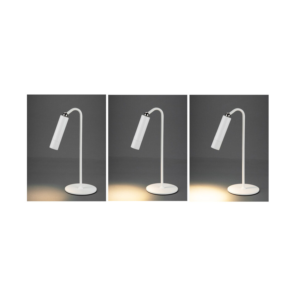 Lampki na biurko z logo – lampka biurowa 3 w 1 trilux – biała 45141-01_d Lampka biurowa 3 w 1 TRILUX - biała 45141-01_d