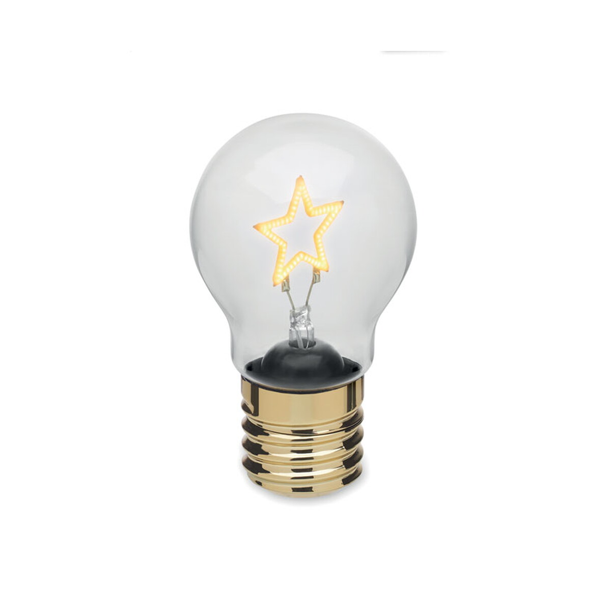 Lampki na biurko z logo – żarówka dekoracyjna led lumiglow – żółta cx1582-08-back Żarówka dekoracyjna LED LUMIGLOW - żółta cx1582-08-back