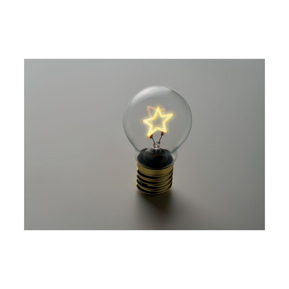 Lampki na biurko z logo – żarówka dekoracyjna led lumiglow – żółta cx1582-08-side Żarówka dekoracyjna LED LUMIGLOW - żółta cx1582-08-side