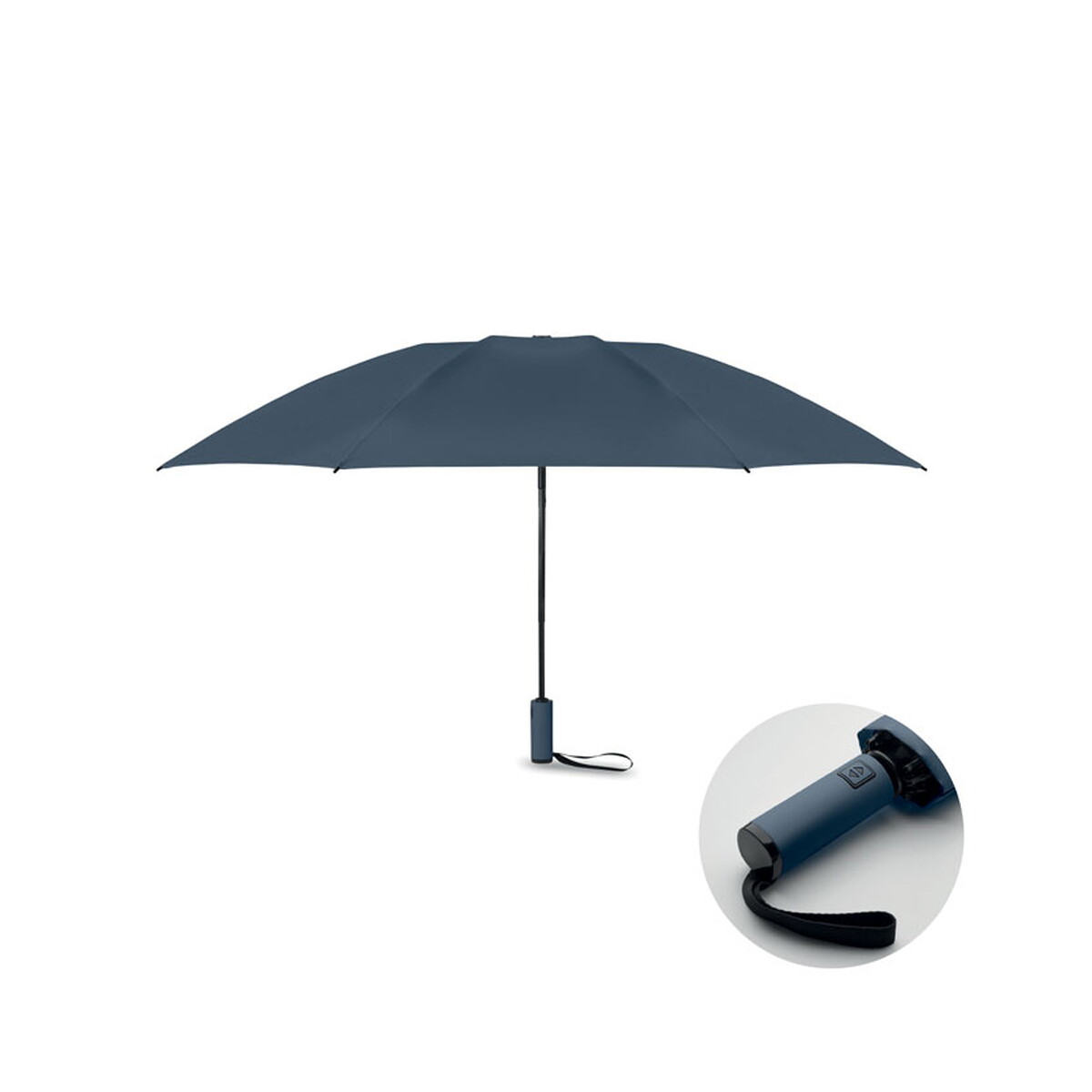 Parasole klasyczne z logo – 23″ wiatroodporny parasol agumbe – niebieski mo2925-04 23″ wiatroodporny parasol AGUMBE - niebieski mo2925-04