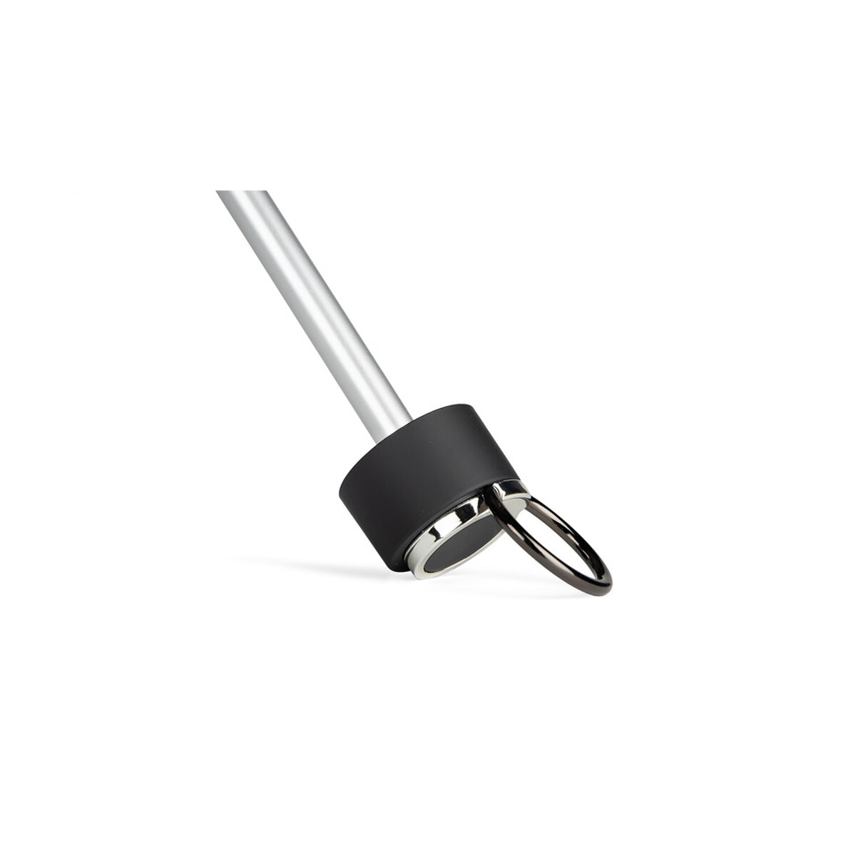 Parasole klasyczne z logo – parasol składany minik – czarny 37066-02_f Parasol składany MINIK - czarny 37066-02_f
