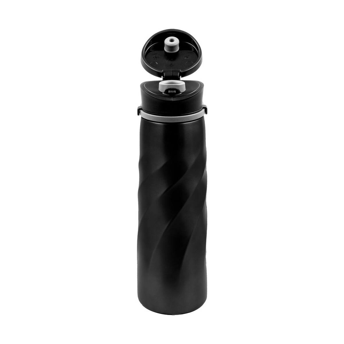 Butelki z logo – butelka sportowa 1000 ml brandcharger vortex athletica – czarna VA543-03_AAA01 Butelka sportowa 1000 ml BrandCharger Vortex Athletica - czarna VA543-03_AAA01