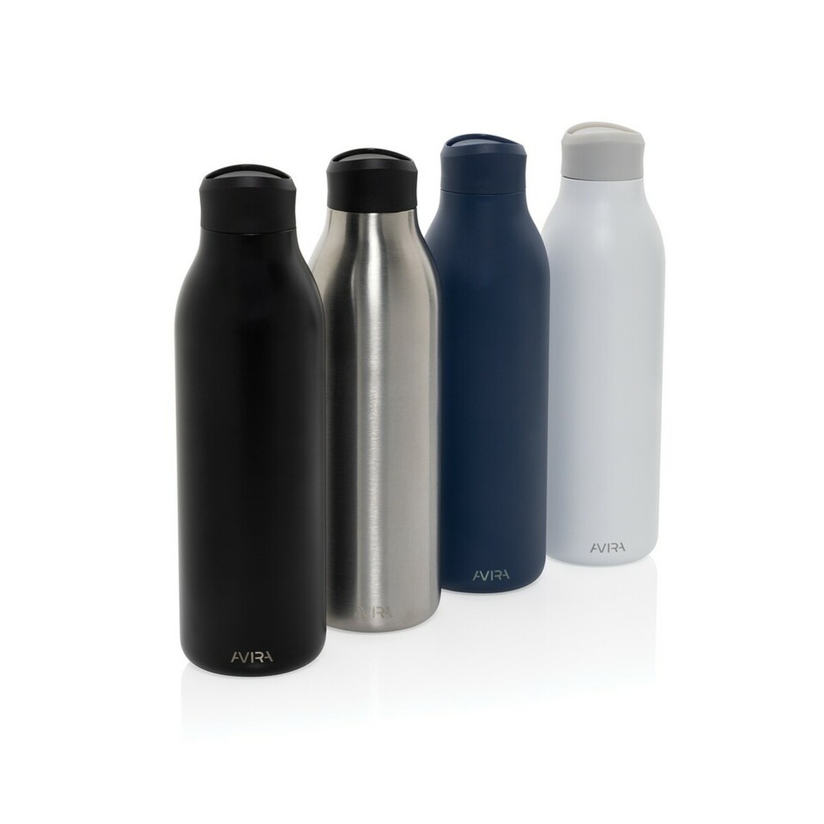 Butelki z logo – butelka termiczna 600 ml avira alok – srebrna P438.0902__G_300 Butelka termiczna 600 ml Avira Alok - srebrna P438.0902__G_300