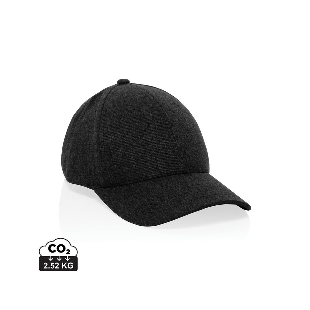 Czapki z logo – czapka z daszkiem milo aware™ – czarna P453.0901__S_0 Czapka z daszkiem Milo AWARE™ - czarna P453.0901__S_0