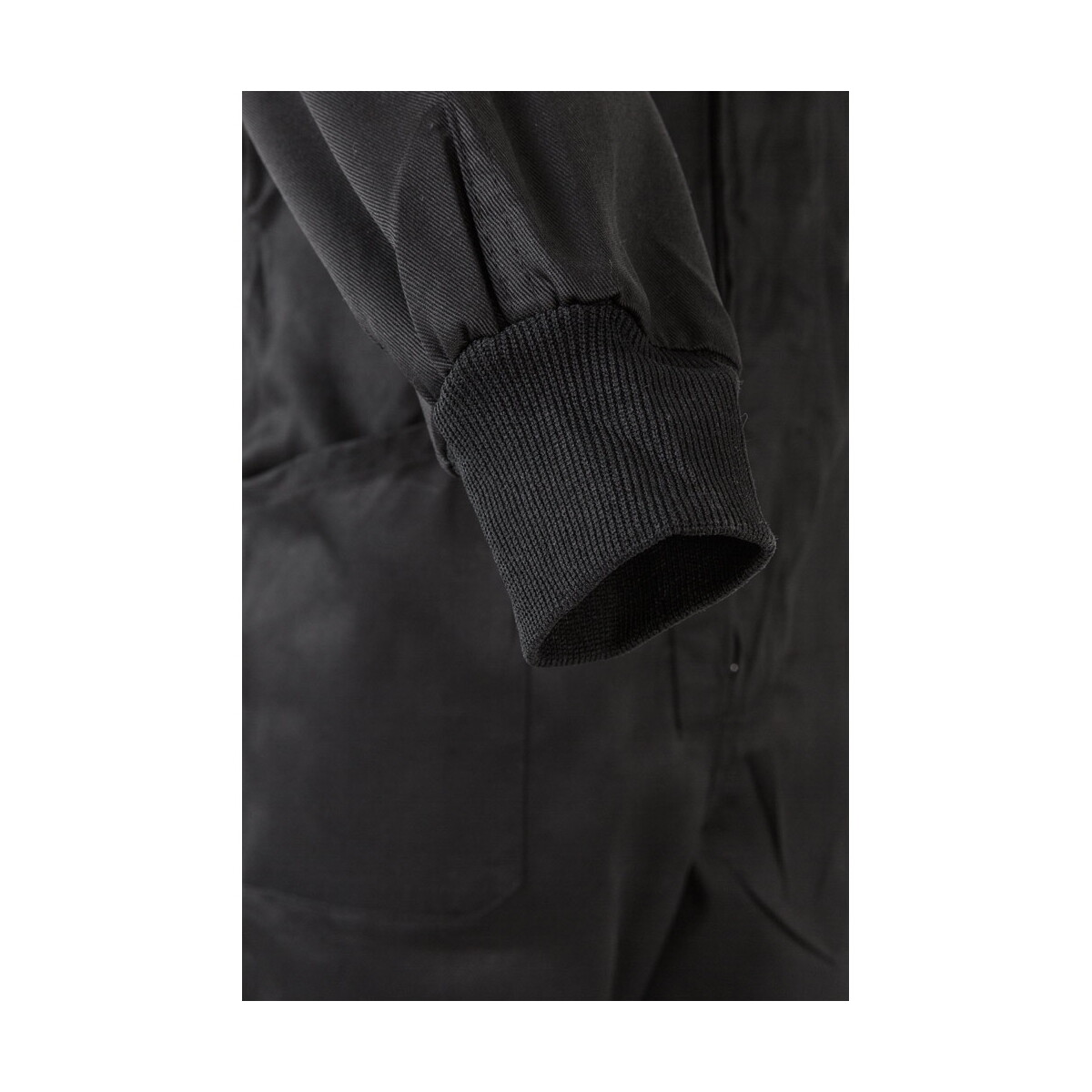 Fartuchy z logo – vl yama. kombinezon przeciwdeszczowy (225 g/m²), dwuczęściowy z poliestru (100%) z powłoką pvc – czarny 36086_103-f VL YAMA. Kombinezon przeciwdeszczowy (225 g/m²), dwuczęściowy z poliestru (100%) z powłoką PVC - Czarny 36086_103-f