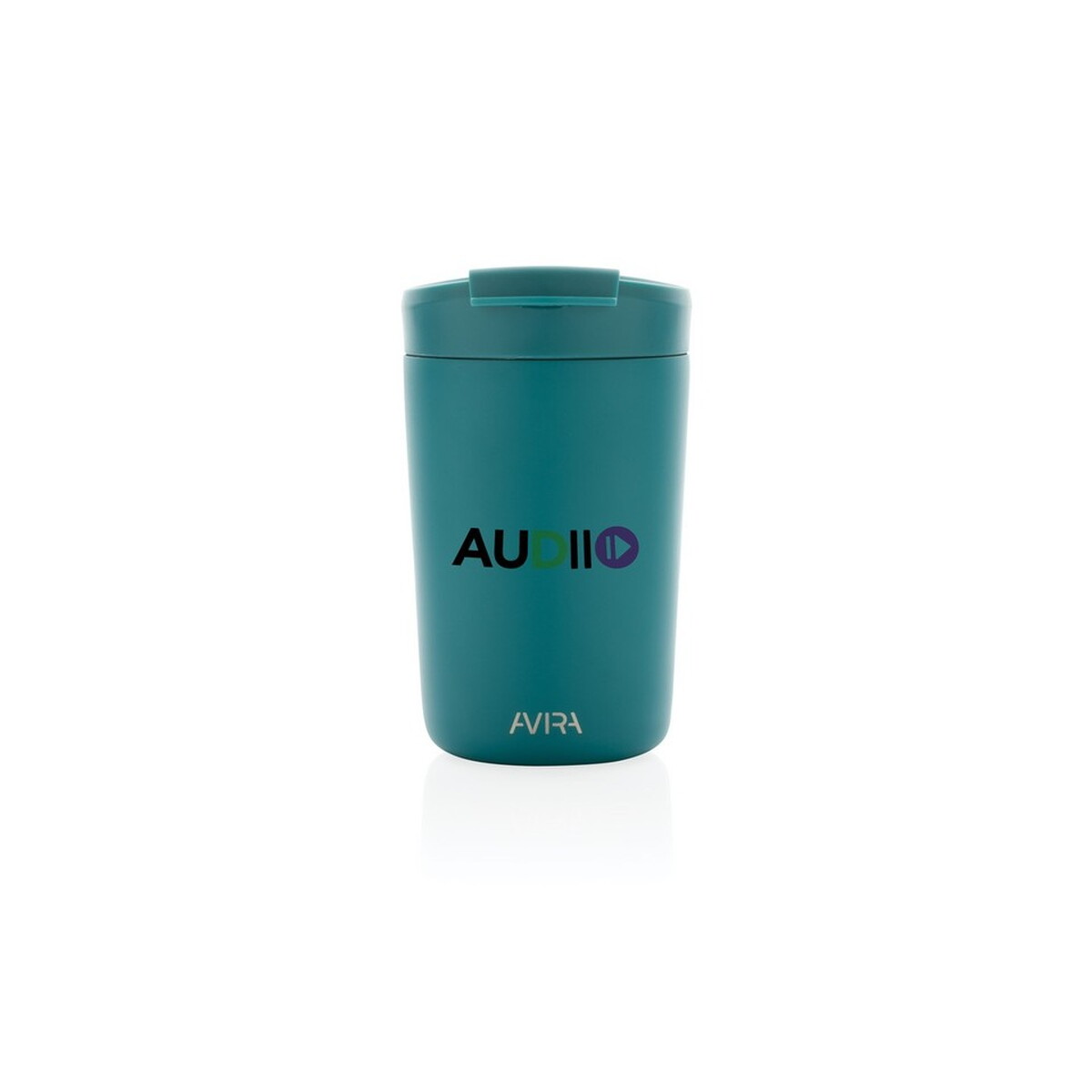 Kubki termiczne z logo – kubek termiczny 300 ml avira alya – zielony P438.027__D_100 Kubek termiczny 300 ml Avira Alya - zielony P438.027__D_100