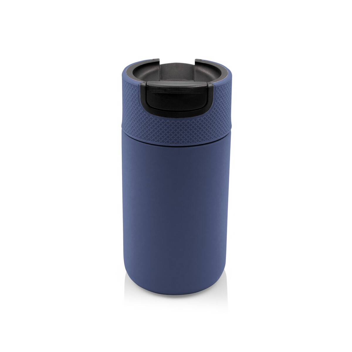 Kubki termiczne z logo – kubek termiczny 400 ml air gifts | raylee – granatowy V1167-04_AAA01 Kubek termiczny 400 ml Air Gifts | Raylee - granatowy V1167-04_AAA01