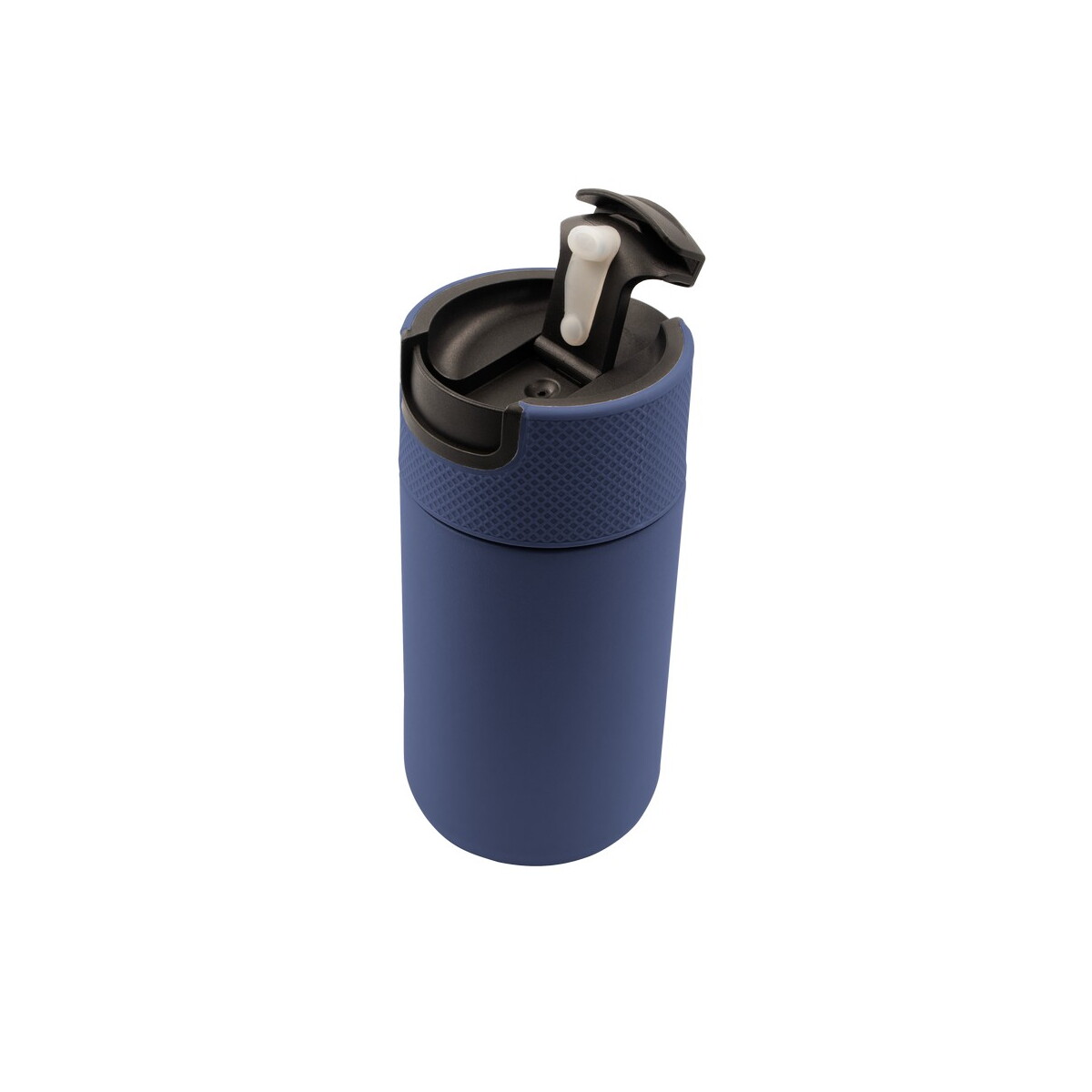 Kubki termiczne z logo – kubek termiczny 400 ml air gifts | raylee – granatowy V1167-04_AAA02 Kubek termiczny 400 ml Air Gifts | Raylee - granatowy V1167-04_AAA02
