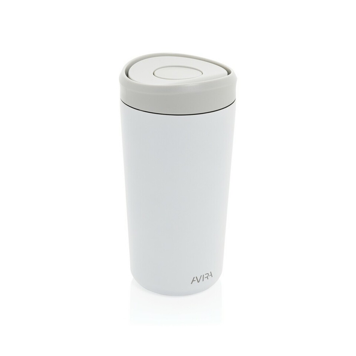 Kubki termiczne z logo – kubek termiczny 400 ml avira alix – biały P438.1003__B_1 Kubek termiczny 400 ml Avira Alix - biały P438.1003__B_1