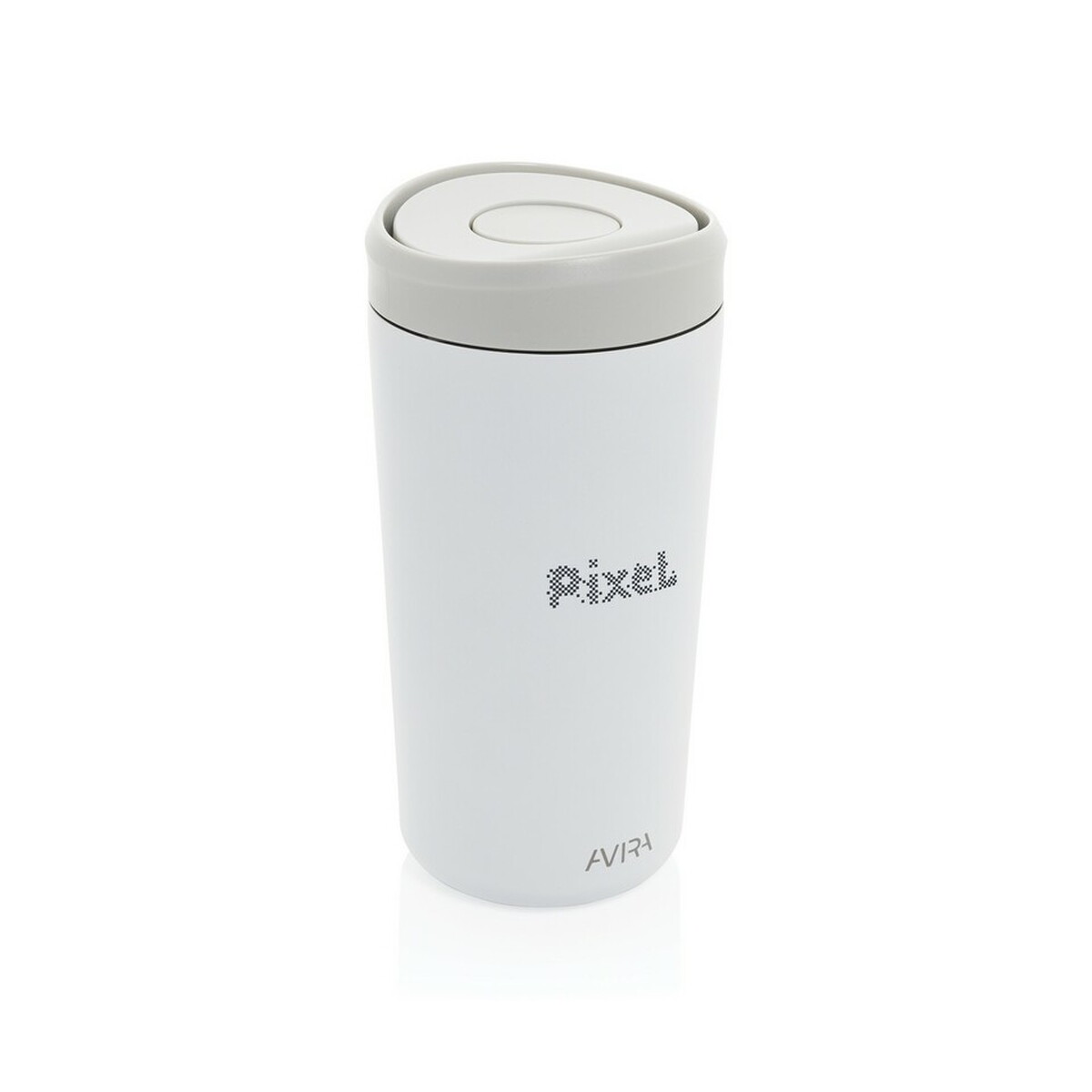 Kubki termiczne z logo – kubek termiczny 400 ml avira alix – biały P438.1003__D_100 Kubek termiczny 400 ml Avira Alix - biały P438.1003__D_100