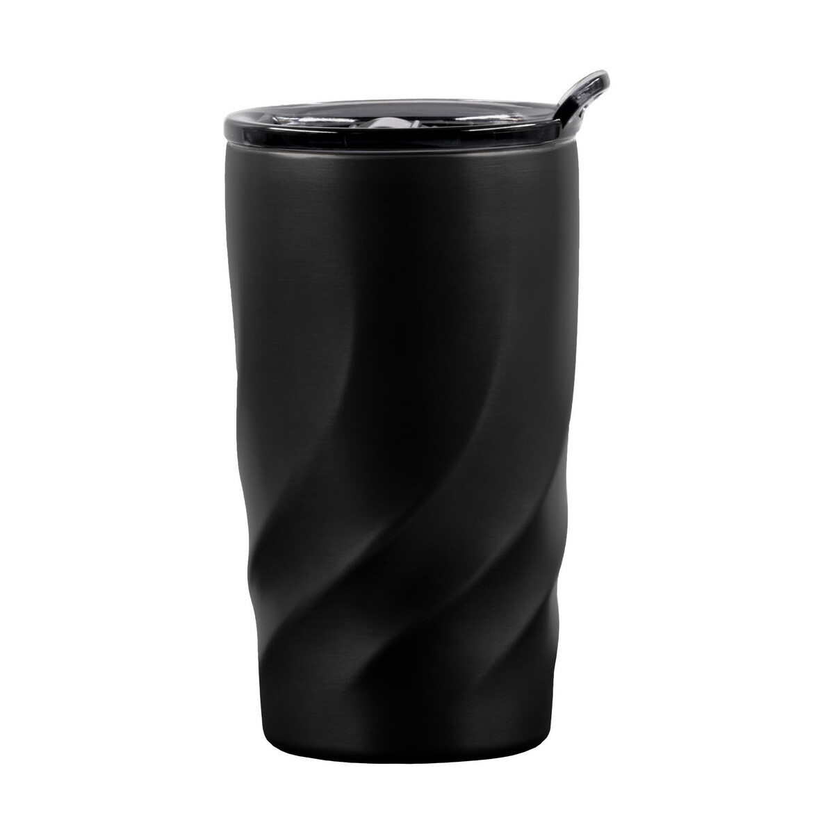 Kubki termiczne z logo – kubek termiczny 400 ml brandcharger vortex calix – czarny VA540-03_ISR01 Kubek termiczny 400 ml BrandCharger Vortex Calix - czarny VA540-03_ISR01