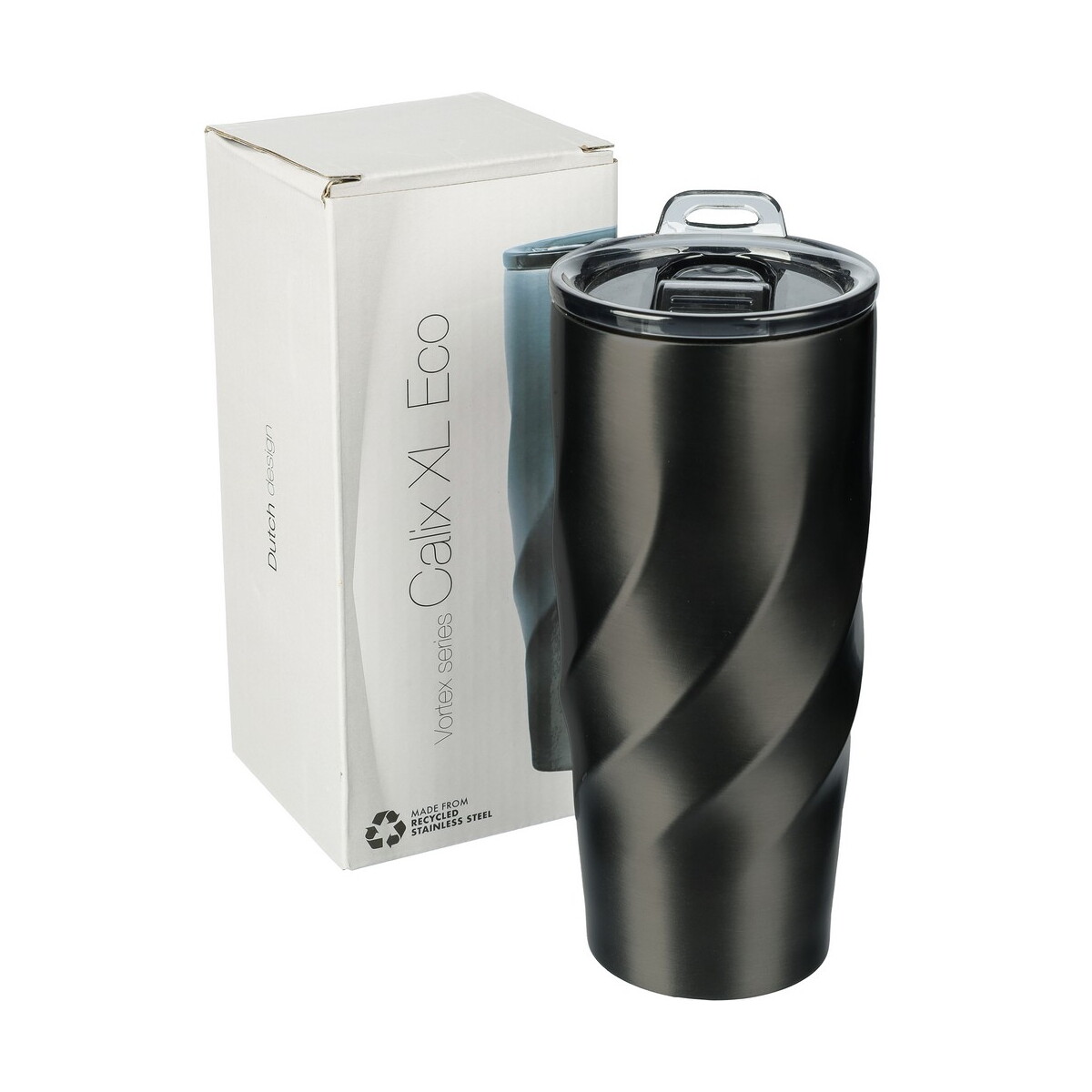 Kubki termiczne z logo – kubek termiczny 500 ml brandcharger vortex calix xl – czarny VA541-03_AAA03 Kubek termiczny 500 ml BrandCharger Vortex Calix XL - czarny VA541-03_AAA03