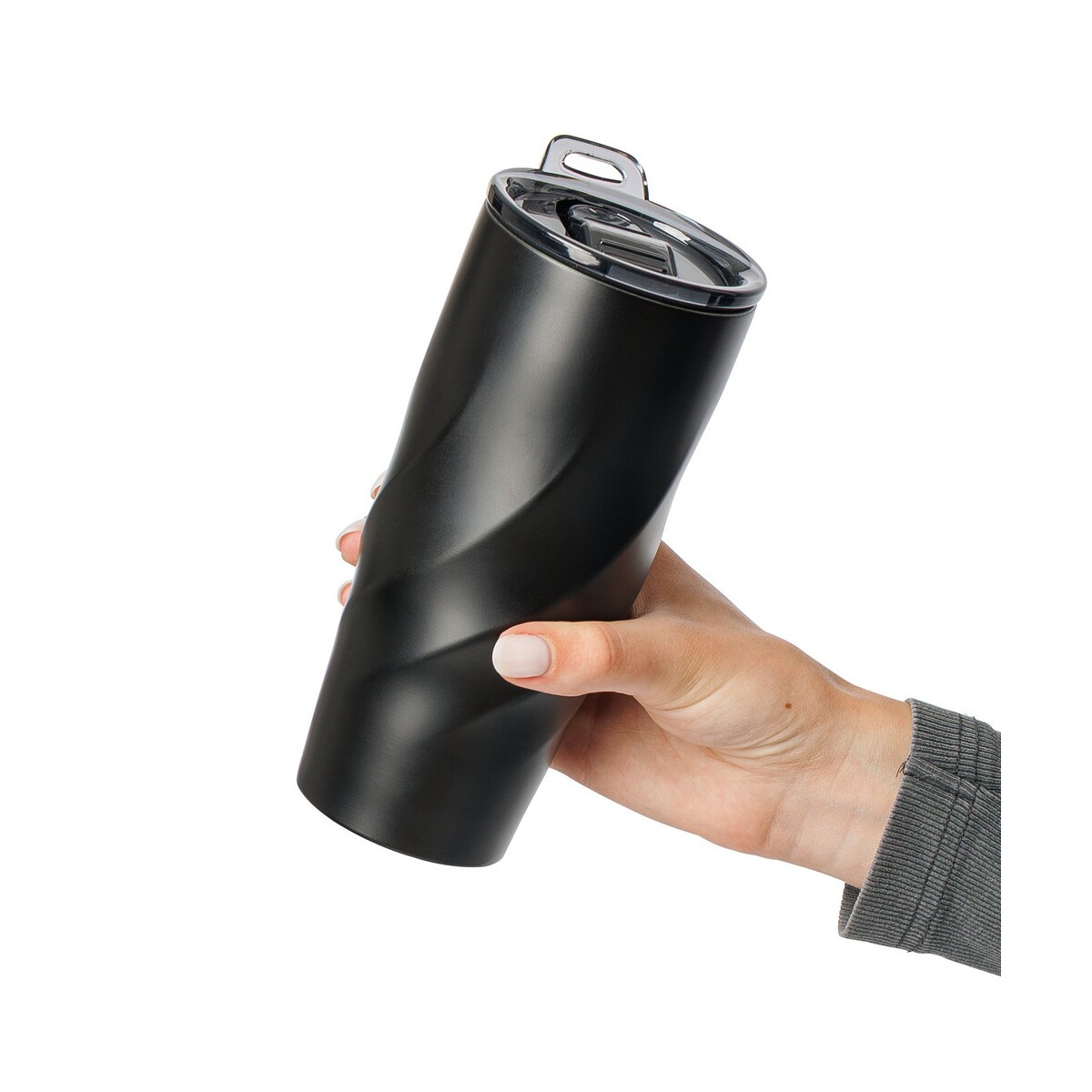 Kubki termiczne z logo – kubek termiczny 500 ml brandcharger vortex calix xl – czarny VA541-03_AAA04 Kubek termiczny 500 ml BrandCharger Vortex Calix XL - czarny VA541-03_AAA04