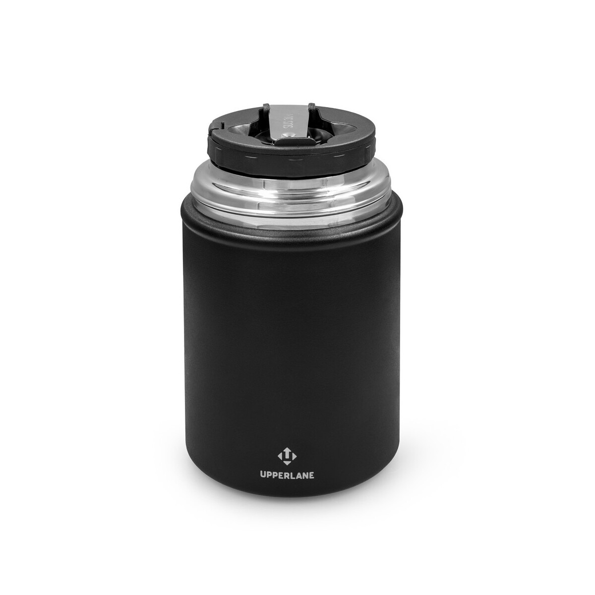 Lunchboxy z logo – termiczny pojemnik na żywność 500 ml upperlane – czarny VA954-03_AAA02 Termiczny pojemnik na żywność 500 ml Upperlane - czarny VA954-03_AAA02