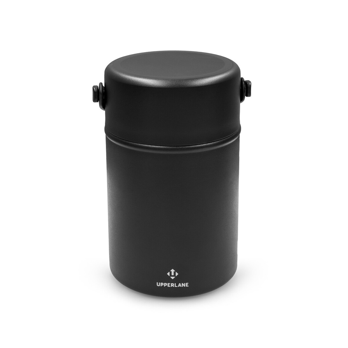 Lunchboxy z logo – termiczny pojemnik na żywność 500 ml upperlane – czarny VA954-03_AAA05 Termiczny pojemnik na żywność 500 ml Upperlane - czarny VA954-03_AAA05