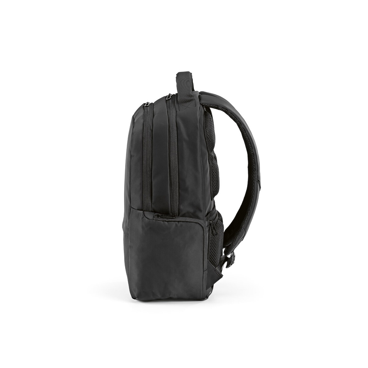 Plecaki z logo – chicago backpack 20l rpet. fits 17″ laptop – black ABK035_103-C Chicago Backpack 20L rPET. Fits 17