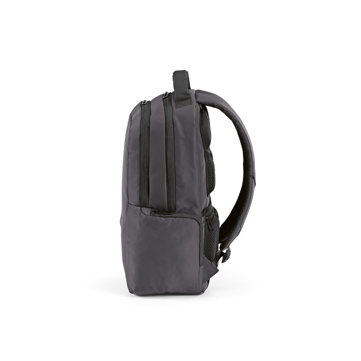 Plecaki z logo – chicago backpack 20l rpet. fits 17″ laptop – dark grey ABK035_133-C Chicago Backpack 20L rPET. Fits 17
