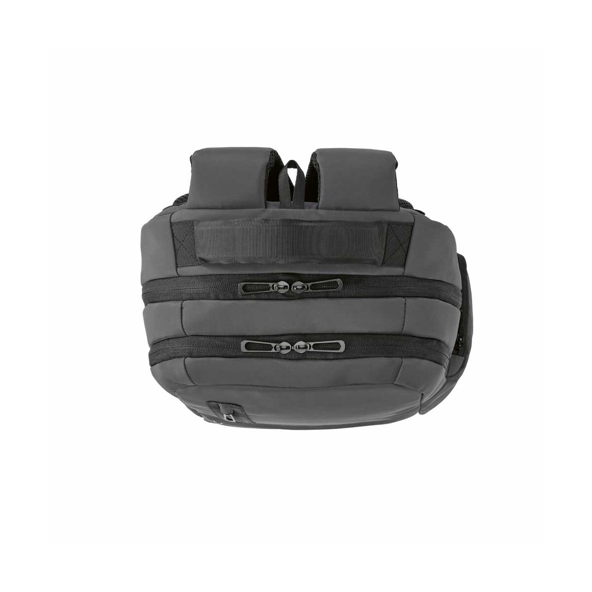 Plecaki z logo – chicago backpack 20l rpet. fits 17″ laptop – dark grey ABK035_133-D Chicago Backpack 20L rPET. Fits 17