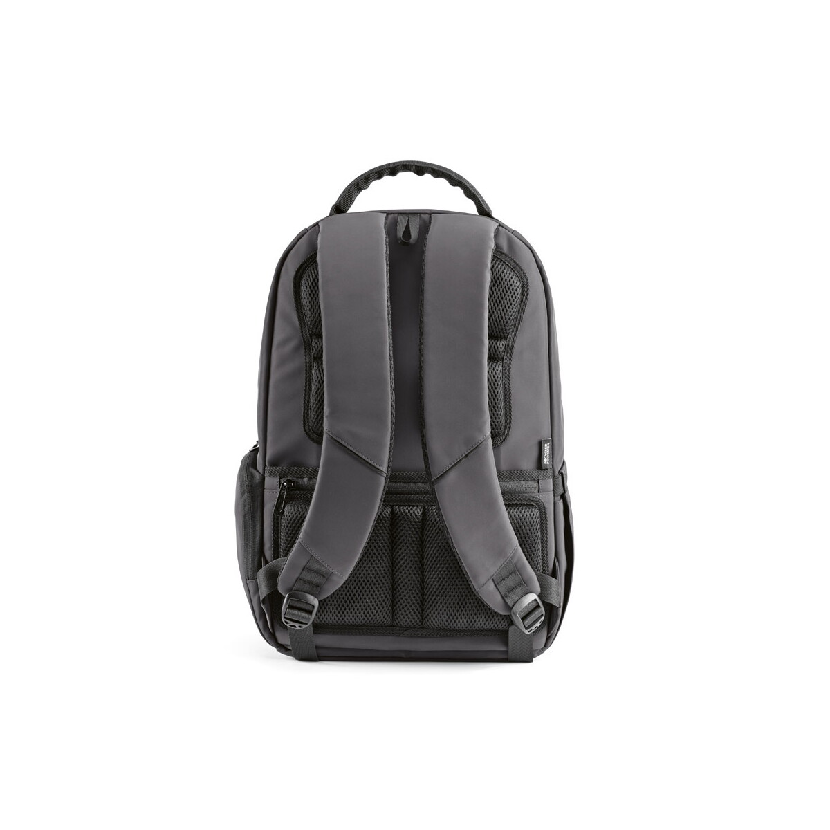 Plecaki z logo – chicago backpack 20l rpet. fits 17″ laptop – dark grey ABK035_133-back Chicago Backpack 20L rPET. Fits 17