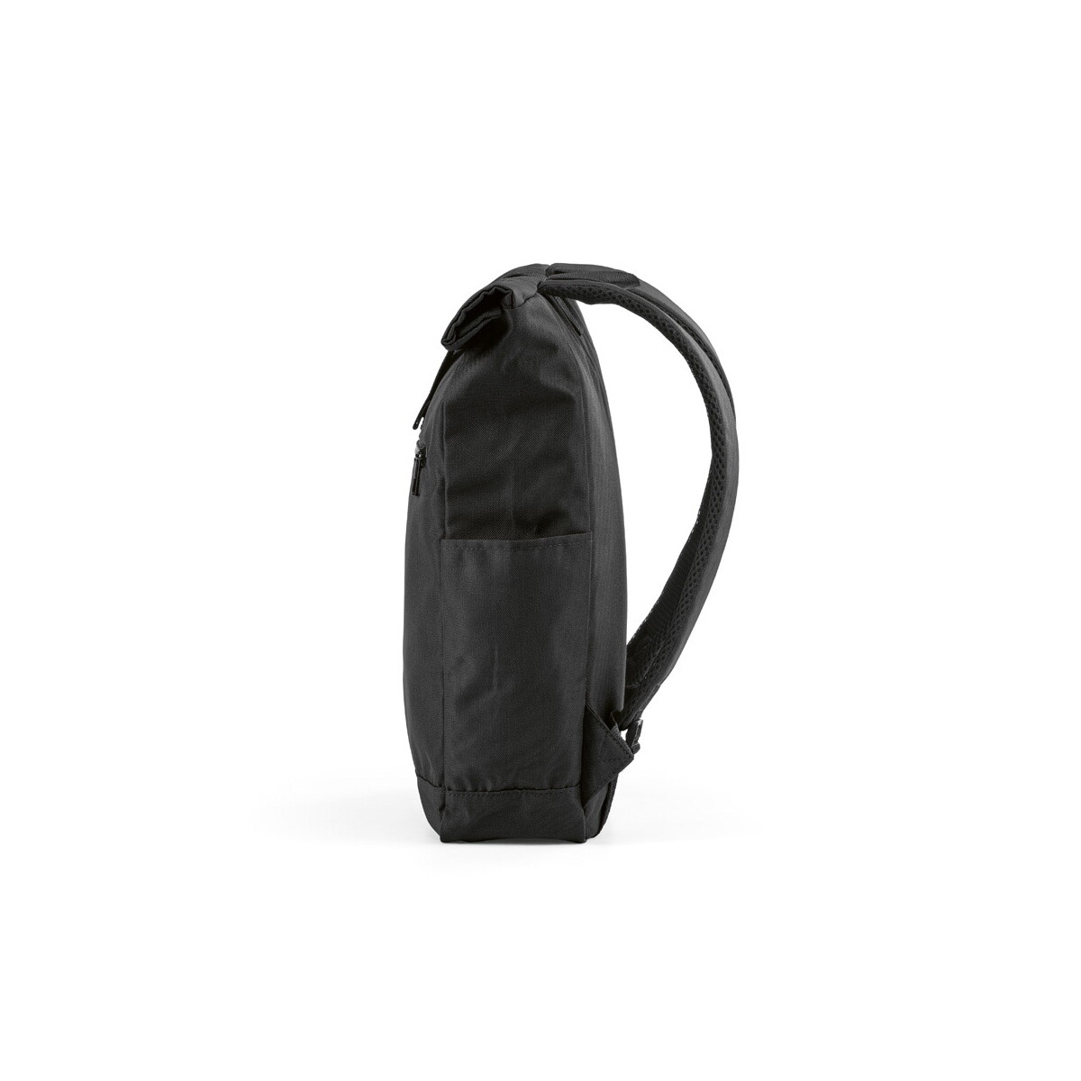 Plecaki z logo – rome backpack 12l rpet. roll-top and velcro closure – black ABK032_103-C Rome backpack 12L rPET. Roll-top and velcro closure - Black ABK032_103-C