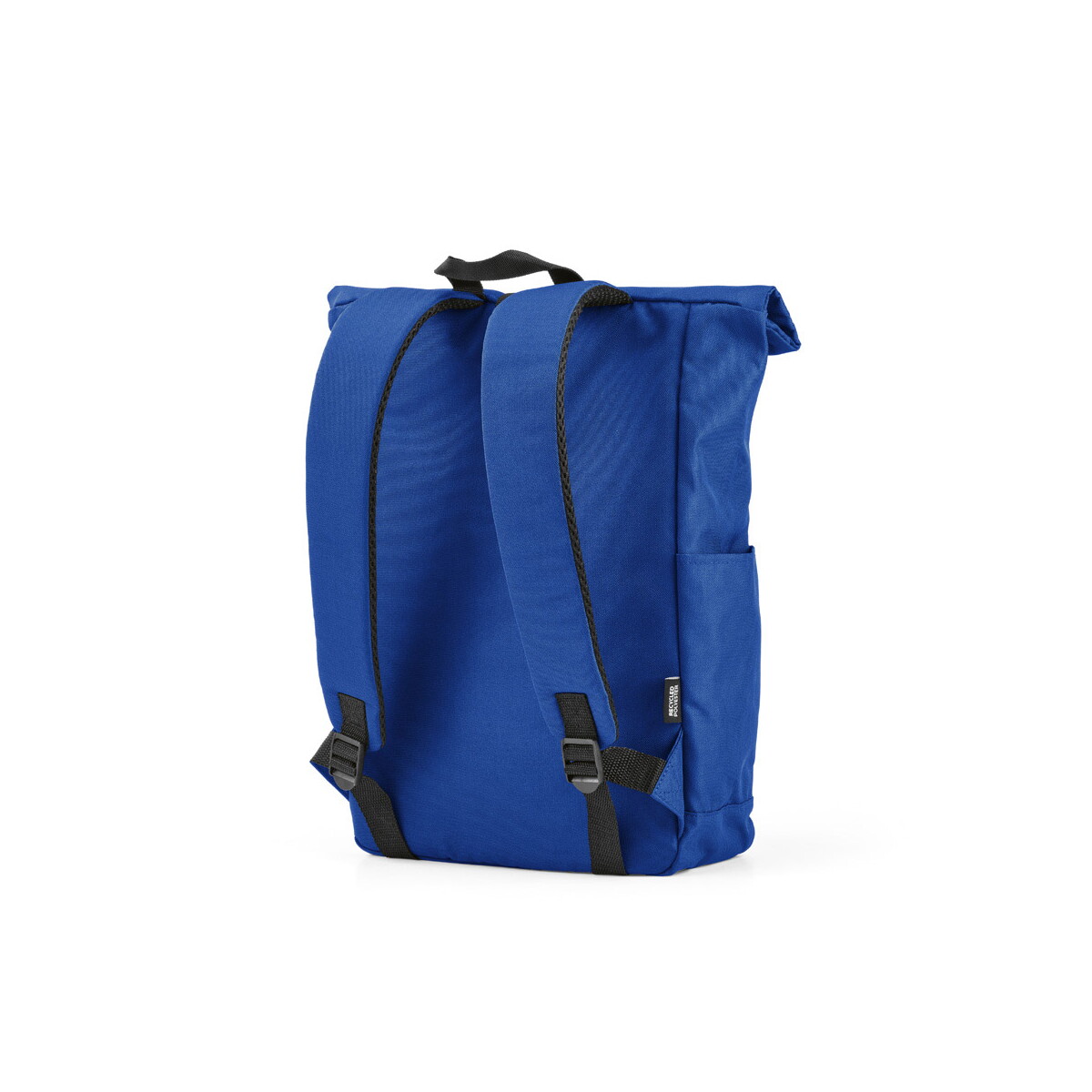 Plecaki z logo – rome backpack 12l rpet. roll-top and velcro closure – blue ABK032_104-A Rome backpack 12L rPET. Roll-top and velcro closure - Blue ABK032_104-A