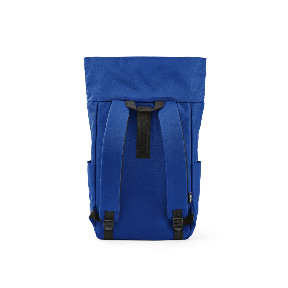 Plecaki z logo – rome backpack 12l rpet. roll-top and velcro closure – blue ABK032_104-back-B Rome backpack 12L rPET. Roll-top and velcro closure - Blue ABK032_104-back-B