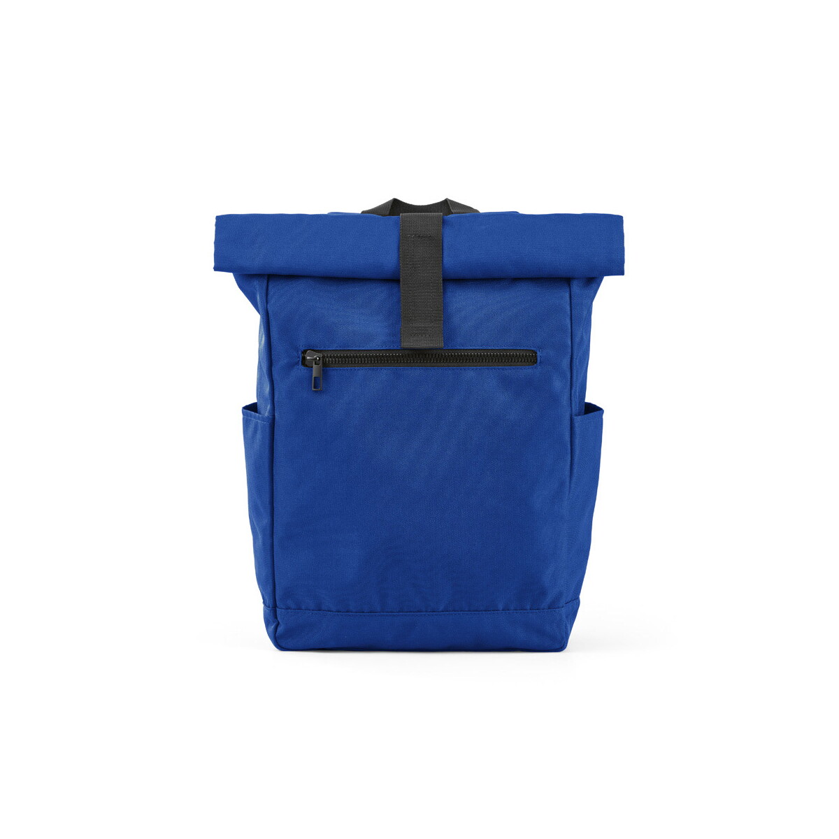 Plecaki z logo – rome backpack 12l rpet. roll-top and velcro closure – blue ABK032_104-front Rome backpack 12L rPET. Roll-top and velcro closure - Blue ABK032_104-front