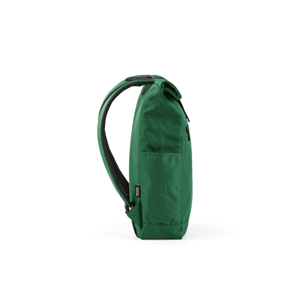 Plecaki z logo – rome backpack 12l rpet. roll-top and velcro closure – green ABK032_109-B Rome backpack 12L rPET. Roll-top and velcro closure - Green ABK032_109-B