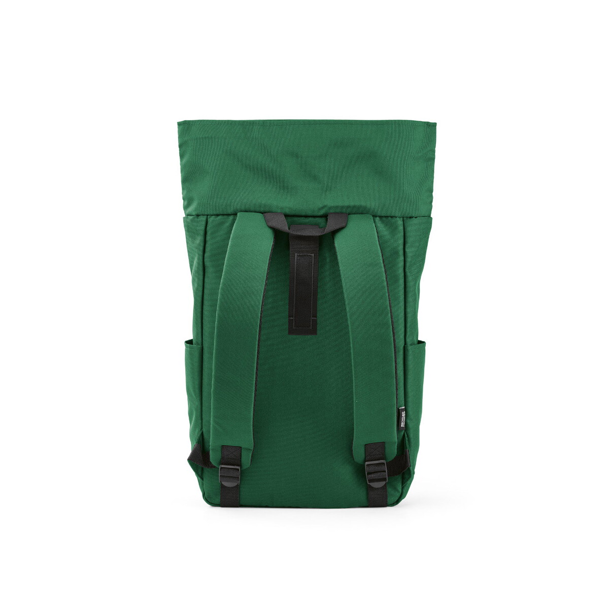 Plecaki z logo – rome backpack 12l rpet. roll-top and velcro closure – green ABK032_109-back-B Rome backpack 12L rPET. Roll-top and velcro closure - Green ABK032_109-back-B