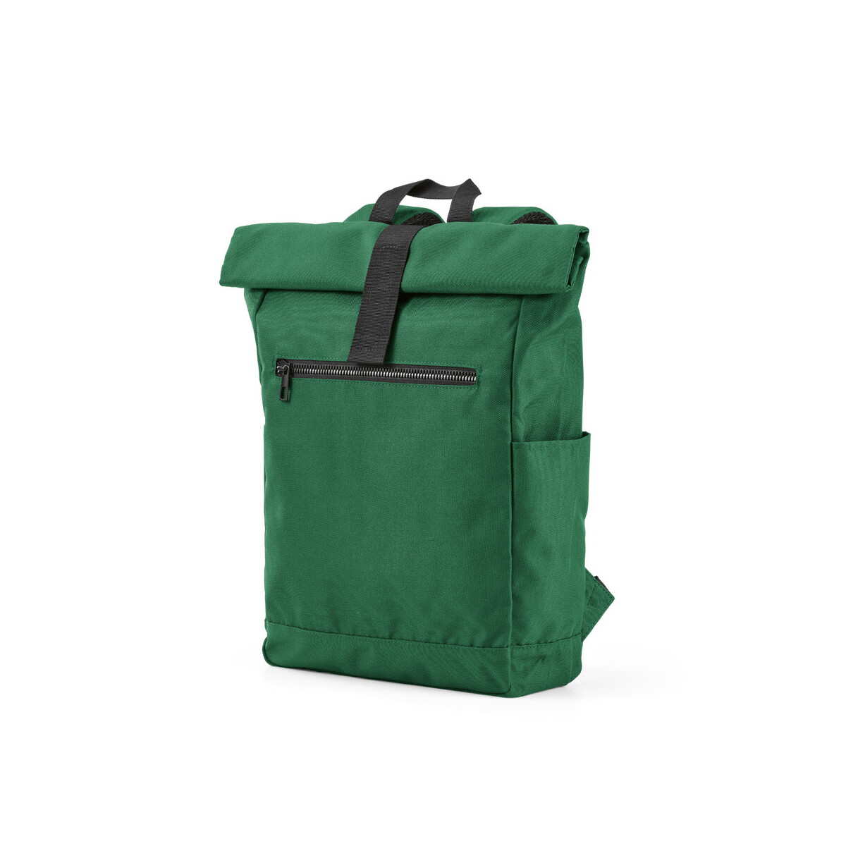 Plecaki z logo – rome backpack 12l rpet. roll-top and velcro closure – green ABK032_109 Rome backpack 12L rPET. Roll-top and velcro closure - Green ABK032_109