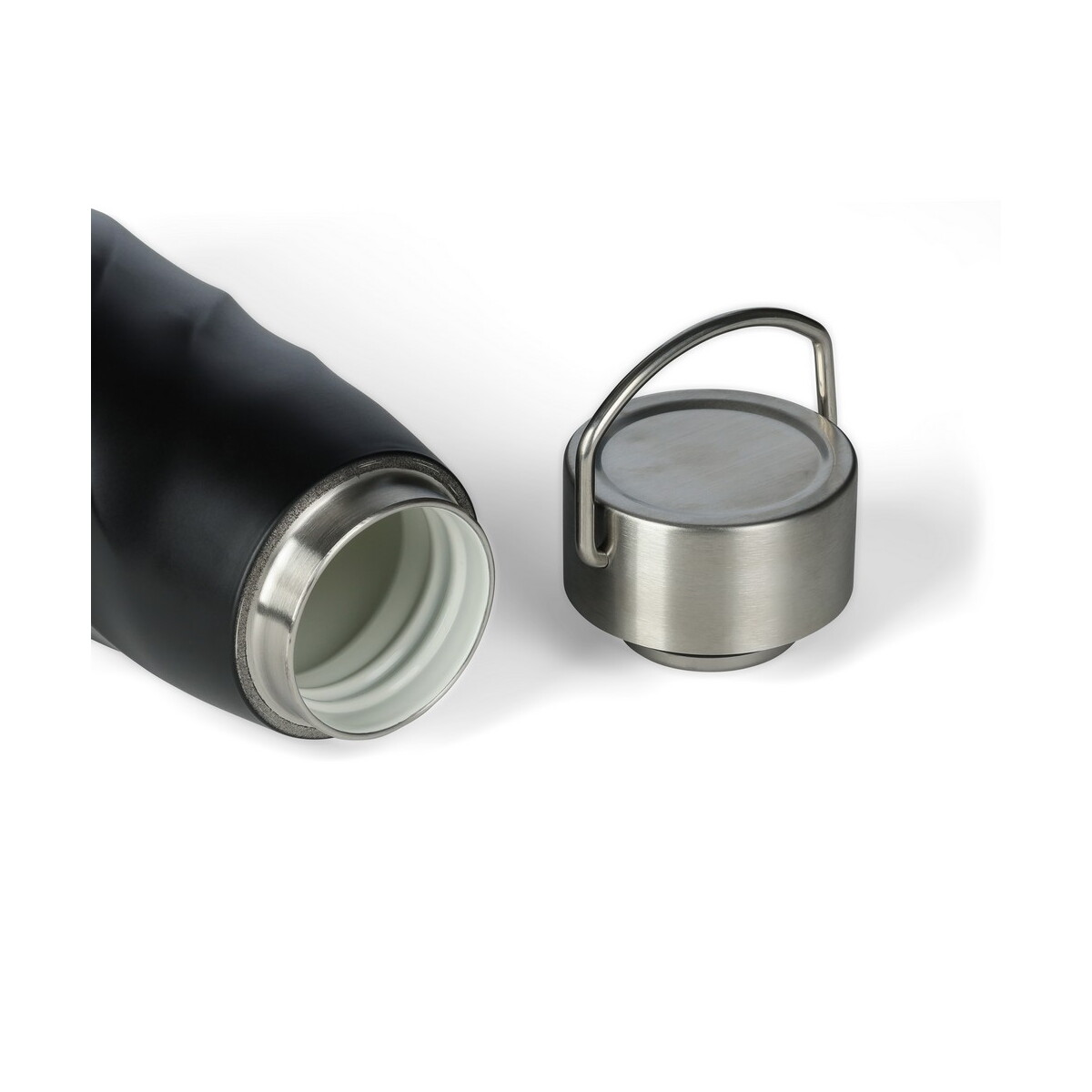 Termosy z logo – butelka termiczna 500 ml brandcharger vortex vita – czarna VA542-03_IDE01 Butelka termiczna 500 ml BrandCharger Vortex Vita - czarna VA542-03_IDE01