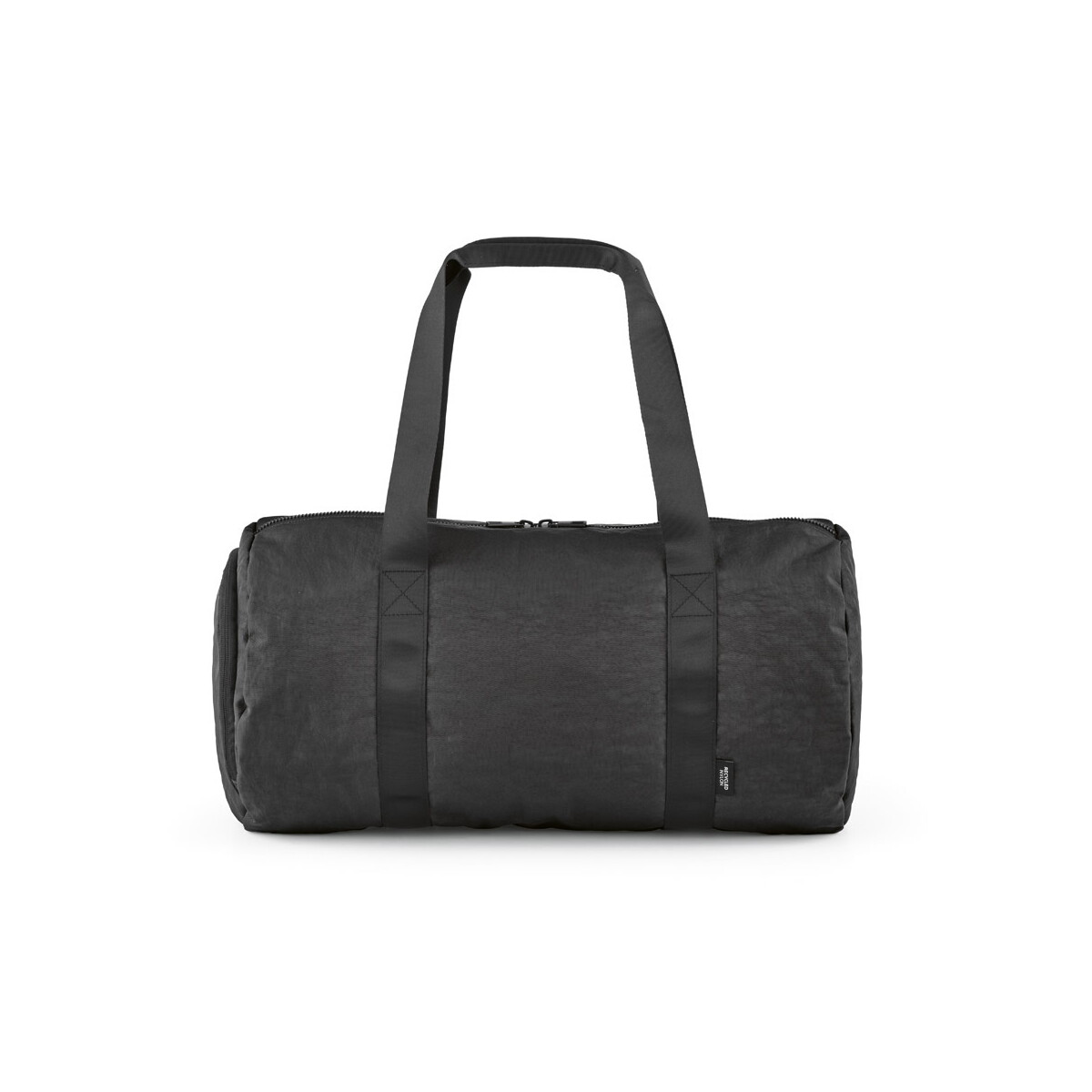 Torby sportowe z logo – barcelona gym bag 30l rnylon. shoe pocket – black AGB006_103-front Barcelona Gym Bag 30L rNylon. Shoe pocket - Black AGB006_103-front