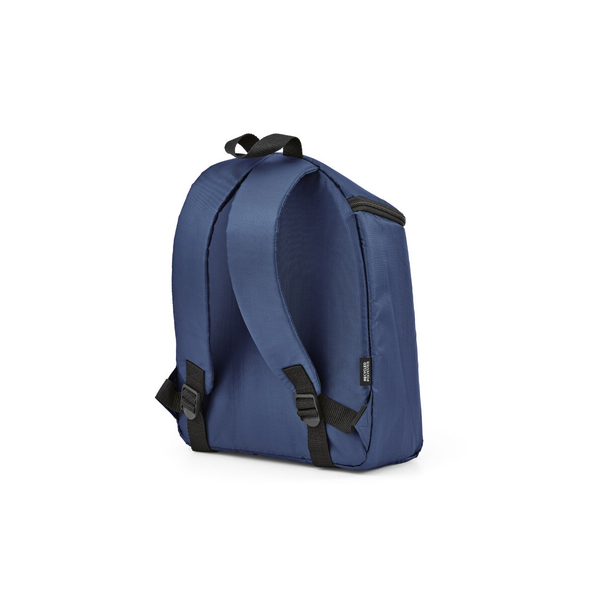 Workoplecaki z logo – brussels cooler backpack 12l rpet. double-zipper – navy blue ACL012_134-A Brussels Cooler Backpack 12L rPET. Double-zipper - Navy blue ACL012_134-A